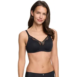 SUSA BH ohne Bügel Capri, Damen-BHS mit gemoldeten Cups & transparentem Spitzenstoff, Wunderbares Hautgefühl - 90A