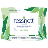 Fess'nett Feuchtes Toilettenpapier, Aloe Vera, 50 Stück