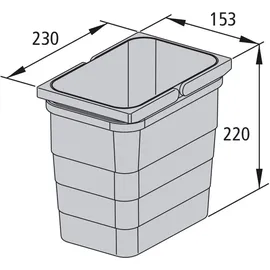 SO-Tech Ninka 5,5 l Grau