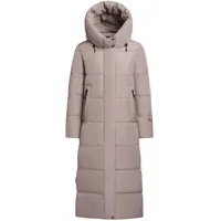 khujo Wintermantel greige XS