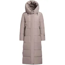 khujo Wintermantel greige XS