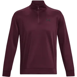 Under Armour Armour Fleece 1/4 Zip maroon black (600-001) S