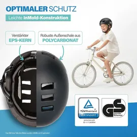 Fischer BMX Plus Jump S/M Kinder schwarz 2021