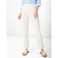 Brax Raphaela by Brax Damen Five-Pocket-Hose Style CARINA WHITE,