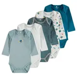 NAME IT Langarmbody 5er Pack Legion Blue