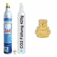 Bluecraft CO2-Zylinder 425 g türkis