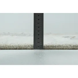 THEKO Wollteppich ¦ grau ¦ Wolle ¦ Maße (cm): B: 300 H: 1