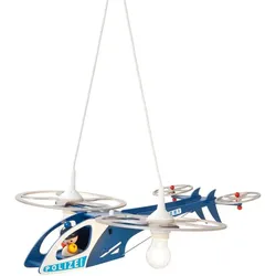 ELOBRA kids Kinderlampe Polizei Helikopter Lack