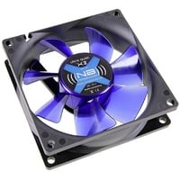 NoiseBlocker BlackSilent Fan X2 PC-Gehäuse-Lüfter Schwarz (B x H x T) 80 x 80 x 25mm