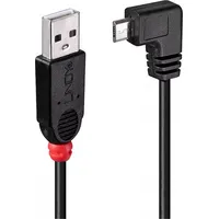 Lindy USB-A auf Micro-USB 0,5 m Schwarz