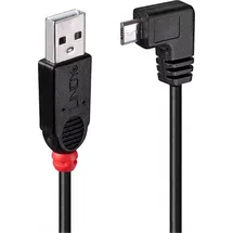 Lindy USB-A auf Micro-USB 0,5 m Schwarz