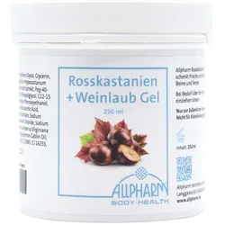 Rosskastanien+weinlaub Allpharm Premium Gel