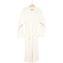 Egeria Unisex-Bademantel EGERIA "Pure" Gr. S, ivory, S, Baumwolle, Hausmäntel, Kimono