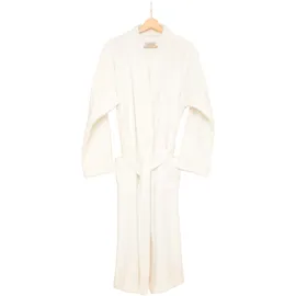 Egeria Unisex-Bademantel EGERIA "Pure" Gr. S, ivory, S, Baumwolle, Hausmäntel, Kimono