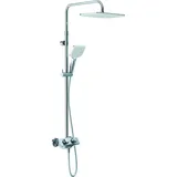 Kludi COCKPIT Explorer Thermostat Dual Shower System chrom