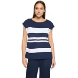Betty Barclay Ringelshirt Blau/Weiß 36