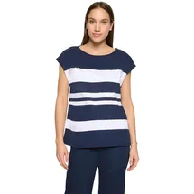 Betty Barclay Ringelshirt Blau/Weiß 36