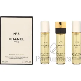 Chanel No. 5 Eau de Toilette Nachfüllung 3 x 20 ml
