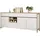 furn.design Sideboard 193 x 85 x 39 cm Weiß / Eiche