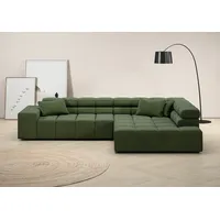 INOSIGN Ecksofa »Ancona incl. Kopfteilverstellung, OTTOs Choice, Breite 319cm, L-Form«, wahlweise motorische Sitztiefenverstellung, auch in Cord + Easy Care