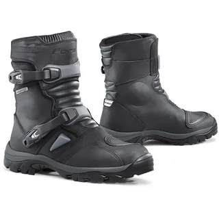 FORMA Adventure Low Dry wasserdichte Motorradstiefel, braun, Größe 43