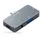 TECH-PROTECT V6 4in1 USB-C Hub mit HDMI 4K USB-A PD100W Audio – Grau