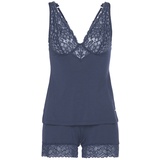 LASCANA Damen Shorty dunkelblau Gr.44/46