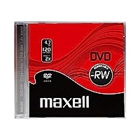 Maxell DVD-RW Wiederbeschreibbar 4.7 GB , 1 Einheit