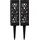StarTrading Solarleuchte Kunststoff H 18 cm 2er Set schwarz
