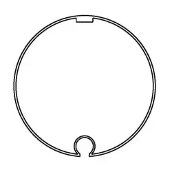 Rademacher 93850140 Adp.Set Large RTB f. 78 Rnd-Nutr. AM60-D85R AM60D85R