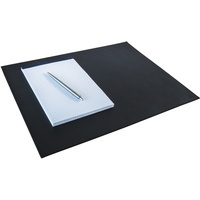 Durable Schreibunterlage Leder (für Konferenzräume, 420 x 300 mm) 1 Stück, schwarz, 730401