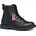 Ankle-Boots Fuchsia/Schwarz 38