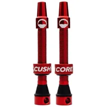 CushCore Presta Tubeless Ventile 55 mm rot