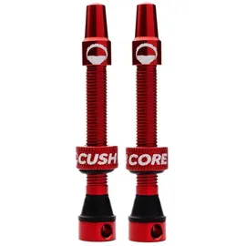 CushCore Presta Tubeless Ventile 55 mm rot