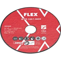 Flex Dünne Trennscheibe 1 mm) Edelstahl/Stahl M-CD 125/1 inox