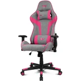 DRIFT GAMING DR90 Gaming-Stuhl grau/rosa