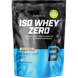 BIOTECH Iso Whey Zero Tiramisu Pulver 454 g