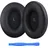 MMobiel Ersatz Ohrpolster für Sennheiser Momentum 4 - Memory-Schaum - Schwarz - Schwarz