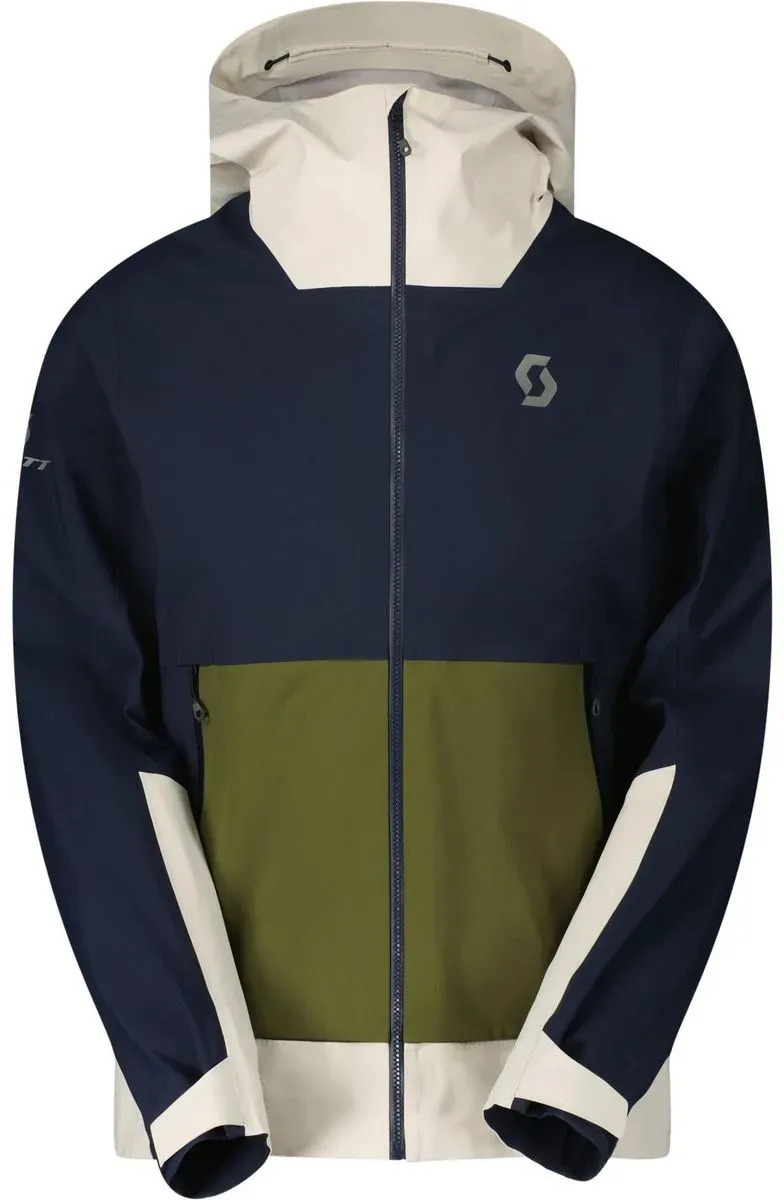 Scott Jacket M's Dryospun 3L - Remix fir green/dark blue (7504) L