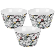 UNITED LABELS The Peanuts Schüssel Snoopy - Weiß Allover Porzellan 500ml