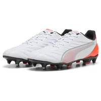 Puma KING PRO MxSG Fußballschuhe Erwachsene PUMA grau|weiß|rot 48