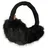 Barts Fur Earmuffs Schwarz