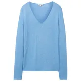 Tom Tailor Basic Pullover Sea Blue Melange 2XL