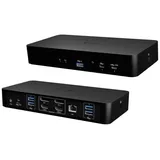 iTEC i-tec USB-C Dockingstation CAINTGDUAL4KDOCPD USB-C® Power Delivery, inkl. Kensington-Schloss