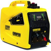 Champion Power Equipment Strominverter Benzin (2000 Watt, tragbarer Inverter, Generator mit LED-Anzeige, 80 cm3 Motor, Laufzeit bis zu 11 Stunden, extrem leise) 8200i-EU