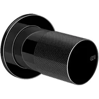 GESSI Habito Waschtisch-Einhebelmischer, DIAMANTATO, - Metall schwarz