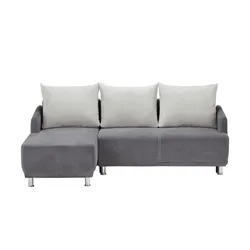 Ecksofa  Arvena ¦ grau ¦ Maße (cm): B: 220 H: 94 T: 161