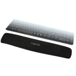 LogiLink Tastatur Gel Handballenauflage, schwarz ID0044