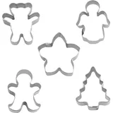 Städter Ausstechformen Set Mini Weihnachten 5tlg