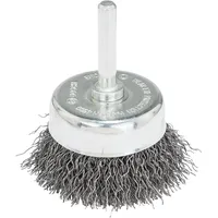 Bosch Topfbürste Stahl, gewellter Draht, 50 mm, 4500 U/